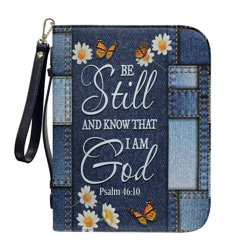 Броня Бога с принтом новый стиль кожаная сумка чехлом для Библии индивидуальный