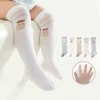 0 3 y newborn baby socks childrens mesh socks spring and summer combed cotton boys and girls over the knee childrens socks