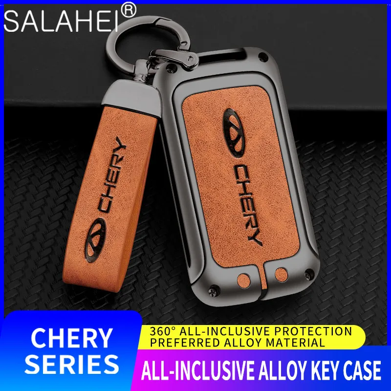 

Car Smart Remote Key Fob Case Full Cover Protector Shell For Chery Tiggo 8 7 Tiggo 4 3 Arrizo 5 GX Keyless Keychain Accessories