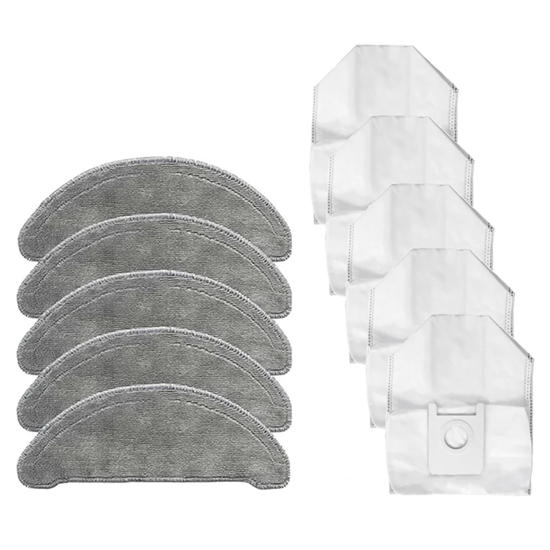

Top Deals Mopping Cloth Replacement Dust Bags Recyclable Mops Cloths Parts Accessories For ROIDMI EVE Plus Robot Cleaner Sweeper