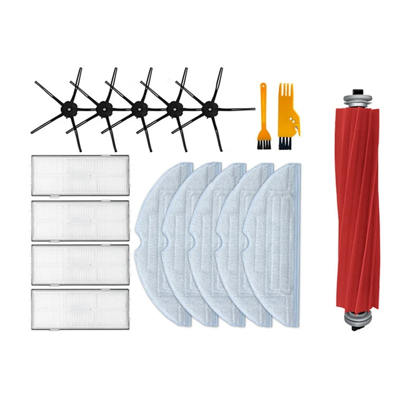 

1Set For Xiaomi Roborock S7 Max / T7S Plus / G10 Replacement Parts Main Side Brush Hepa Filter Mop Dust Bag Cover Vacuum