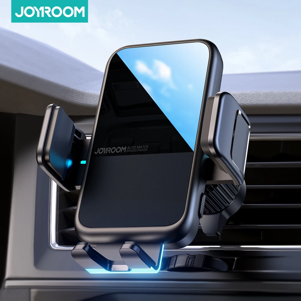 JOYROOM Wireless Car Charger Mount Fast Charging Car Phone Holder Charger for Car for iPhone 14 13 Huawei Samsung Xiaomi LG