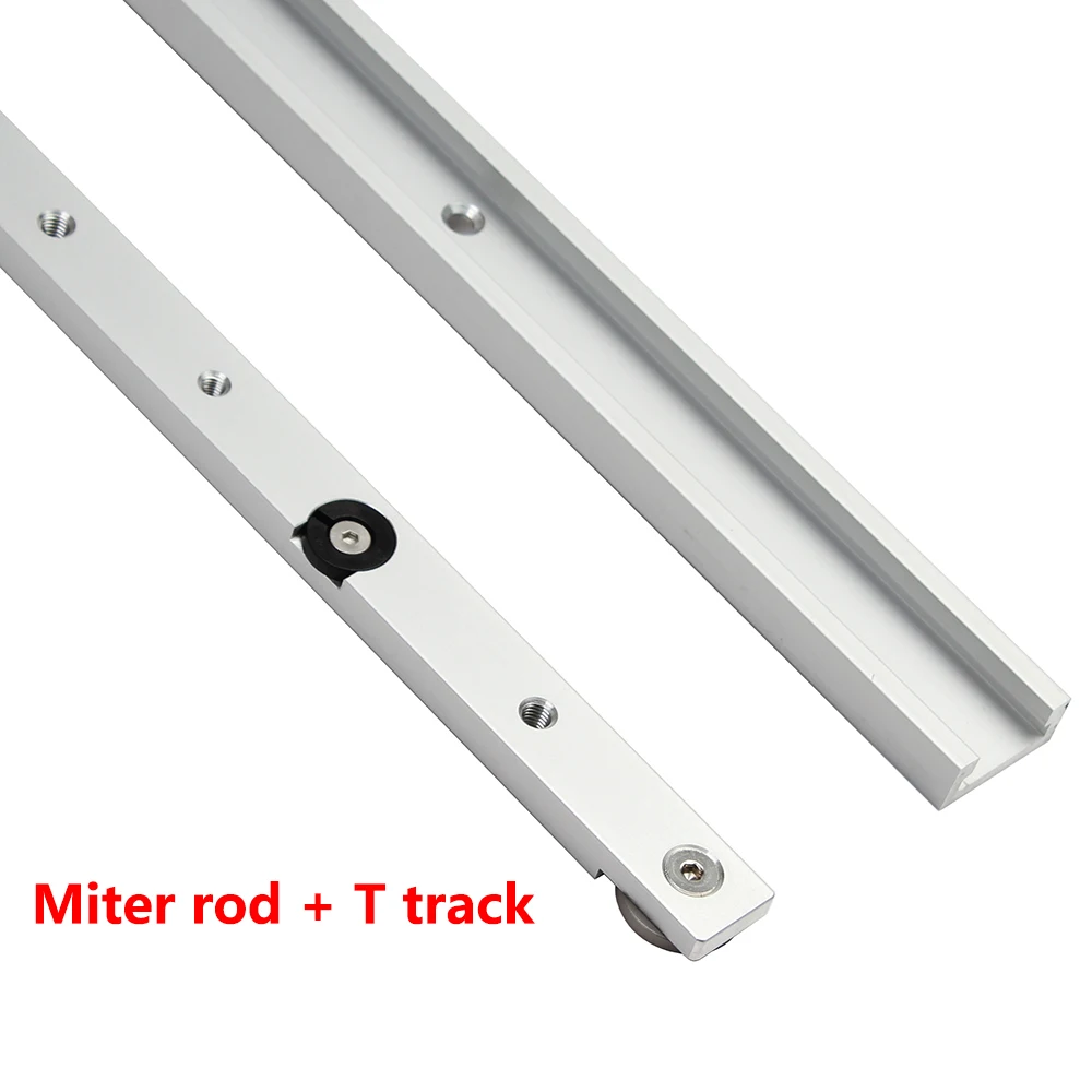 

Woodworking Miter Bar And Rod Track Slider Table Miter Saw Slot Gauge T-tracks Miter alloy DIY Tools Aluminium