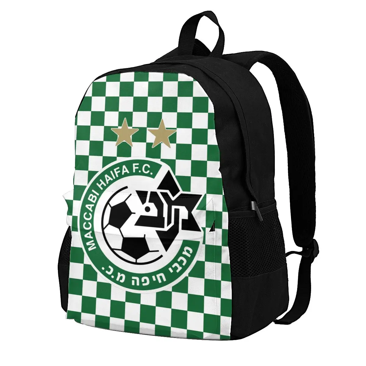 Maccabi haifa FC Student backpack leisure travel backpack Large capacity storage bag Adult outdoor sport bags for men women
