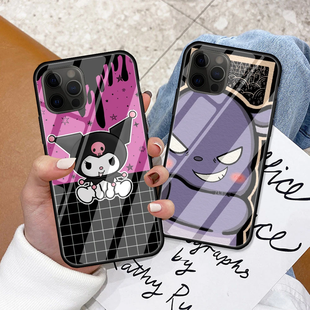 

Милый чехол kulomi hello kitty для Huawei Y5P Y6P Y6 Y7A Y7 Y8P Y8S Y9A Y9S Prime 2019, стеклянный чехол для телефона