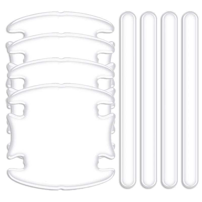 4/8 шт. защитные наклейки на дверную ручку автомобиля