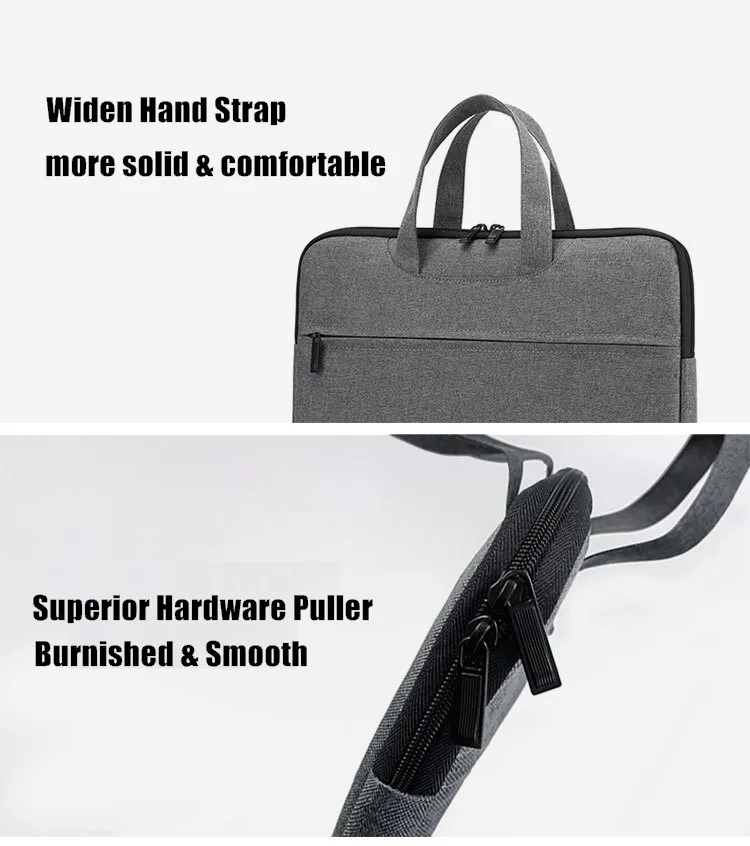 Business Briefcase Women Men Meeting Handbag Printing LOGO Canvas Document Bag Portable Oxford Envelope Office Custom