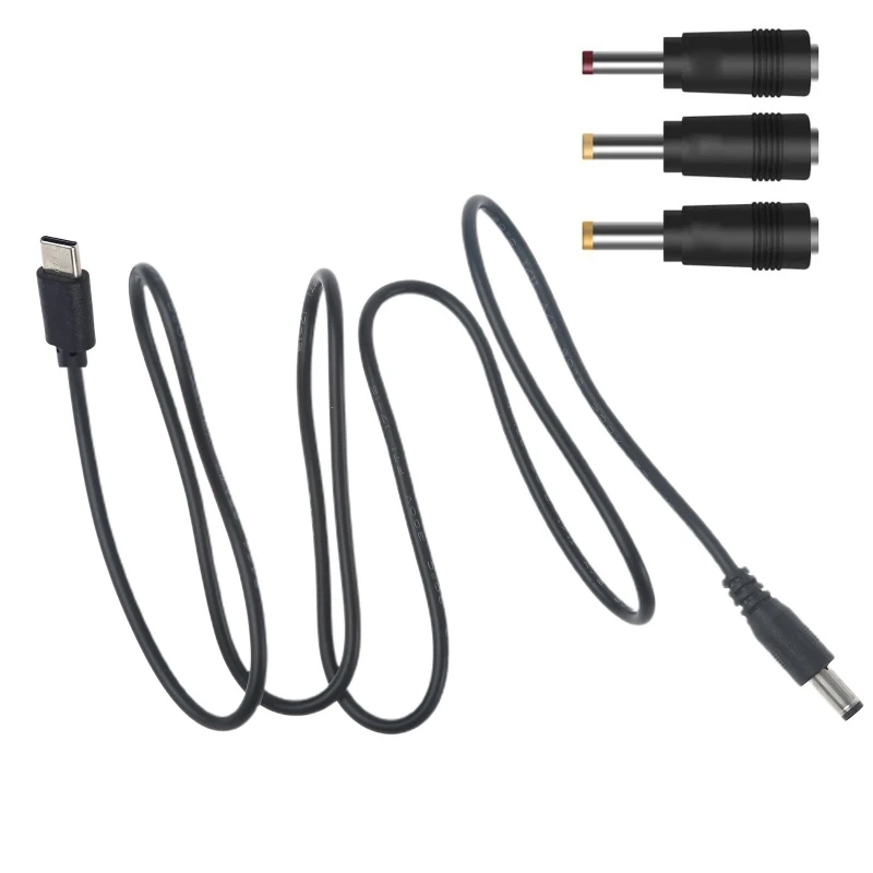 

Удлинитель зарядного кабеля Y1UB с USB C «папа» на 5, 5 х2, 1 мм «папа»
