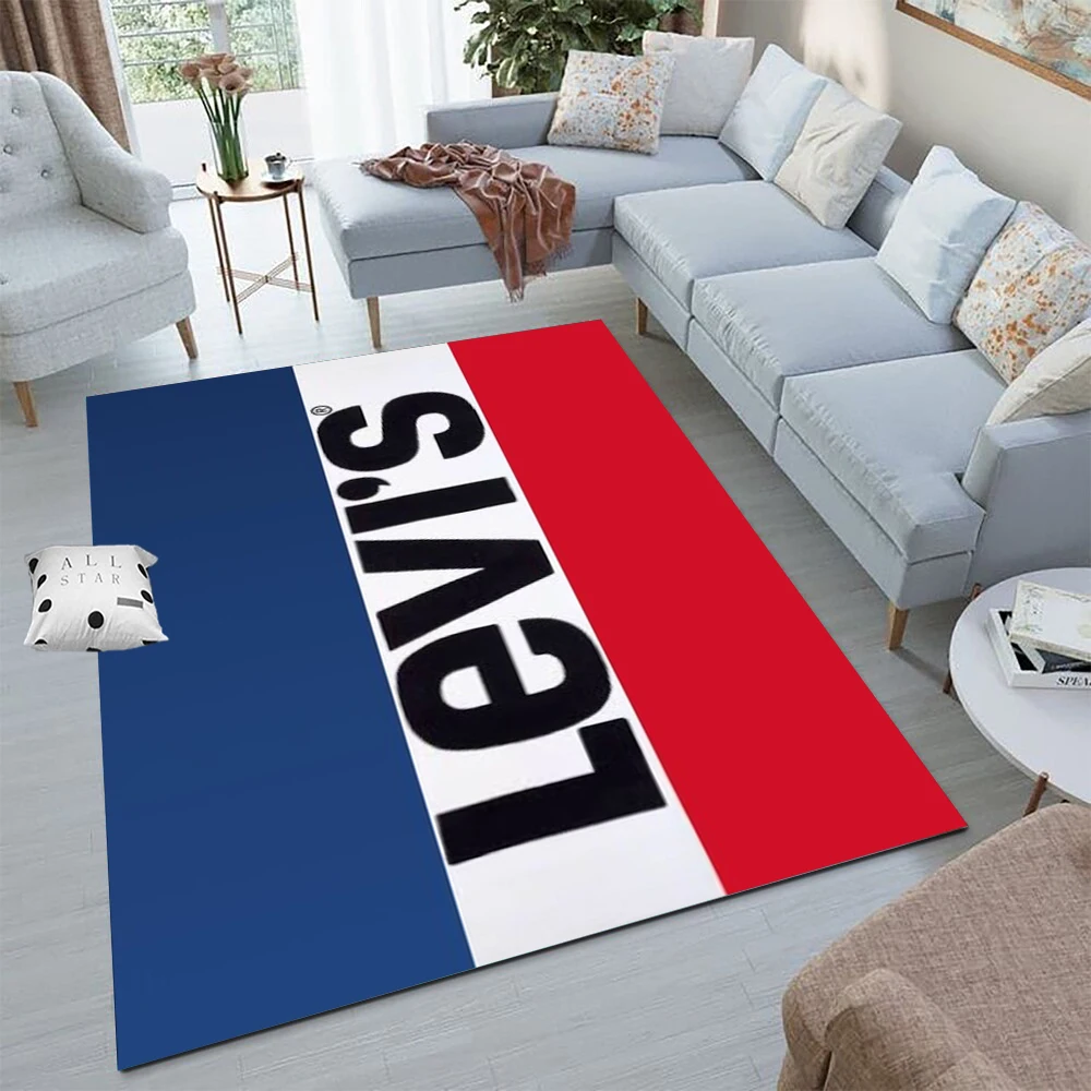 

3D Printing L-levi's Carpet for Living Room Bedroom Corridor Bed Area Large Area Decorate Non-slip Floor Mat Travel Picnic Rug