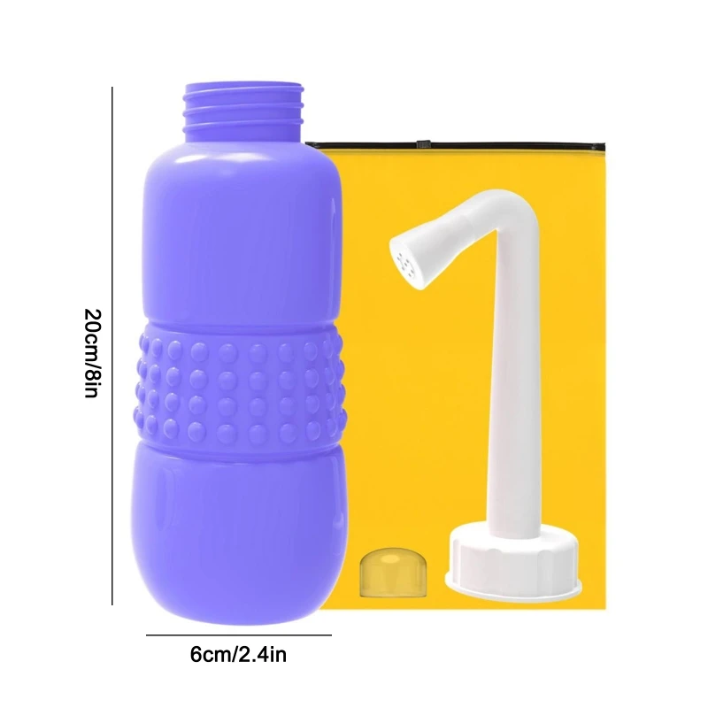 

Travel Bidet Peri Bottle Universal Travel Upside Down Bottle Compatible with Most Bottles for Personal Hygiene Q81C