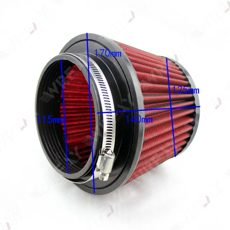 Воздушный фильтр 115 мм для Honda Civic EG EK сменный воздухозаборный с высоким потоком 4 5