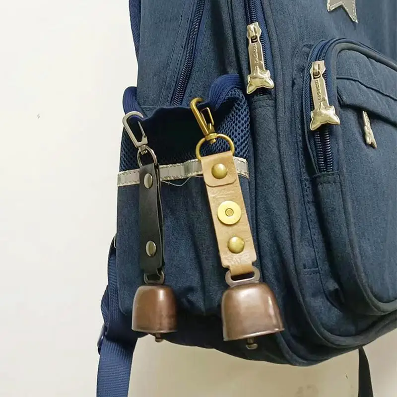 Колокольчик с медведем для пеших прогулок уличный колокольчик подвеска кемпинга