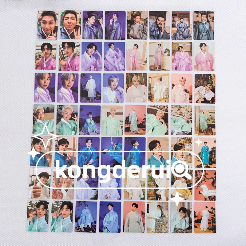 

Популярные южнокорейские группы KPOP Bangtan Boys Средний осенний фестиваль случайный Dalmajung Lomo карточка фотокарточный альбом Jungkook подарки Jimin V