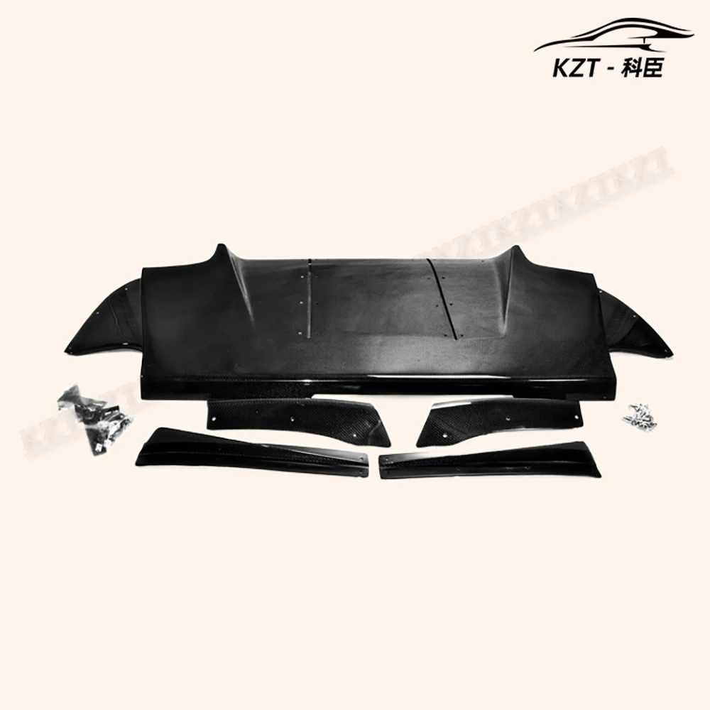 Диффузор под заднюю панель из углеродного волокна для Mitsubishi Evolution Evo 9 Vrs Style