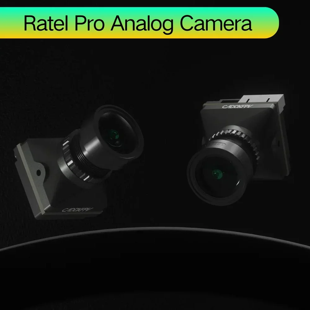Caddx Ratel PRO FPV камера 1500TVL 16:9/4:3 NTSC/PAL FOV125 ° Ночная Blacklight для гоночного дрона
