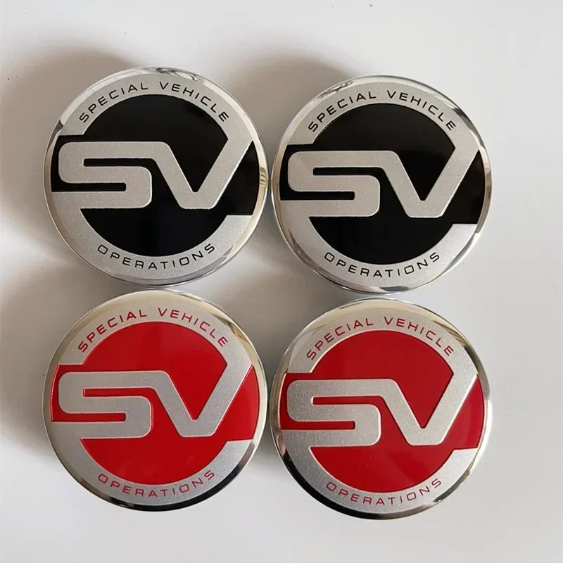 4 шт. x 62 мм ABS буквы SV SVR аксессуары