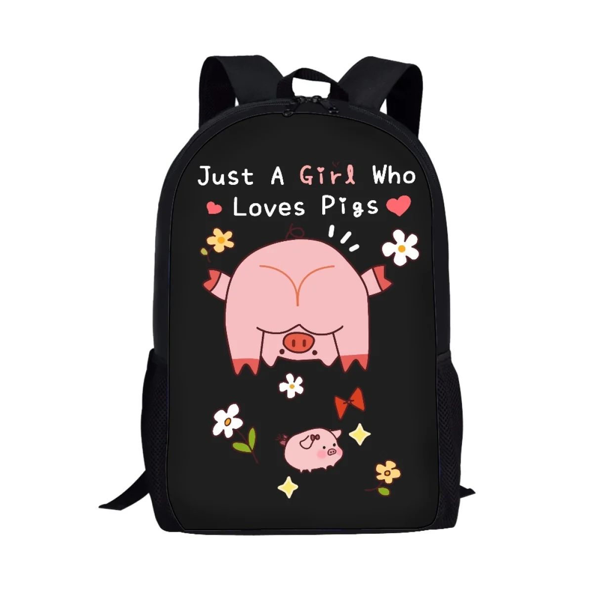 Ортопедические школьные сумки с милым мультяшным рисунком свиньи детский рюкзак