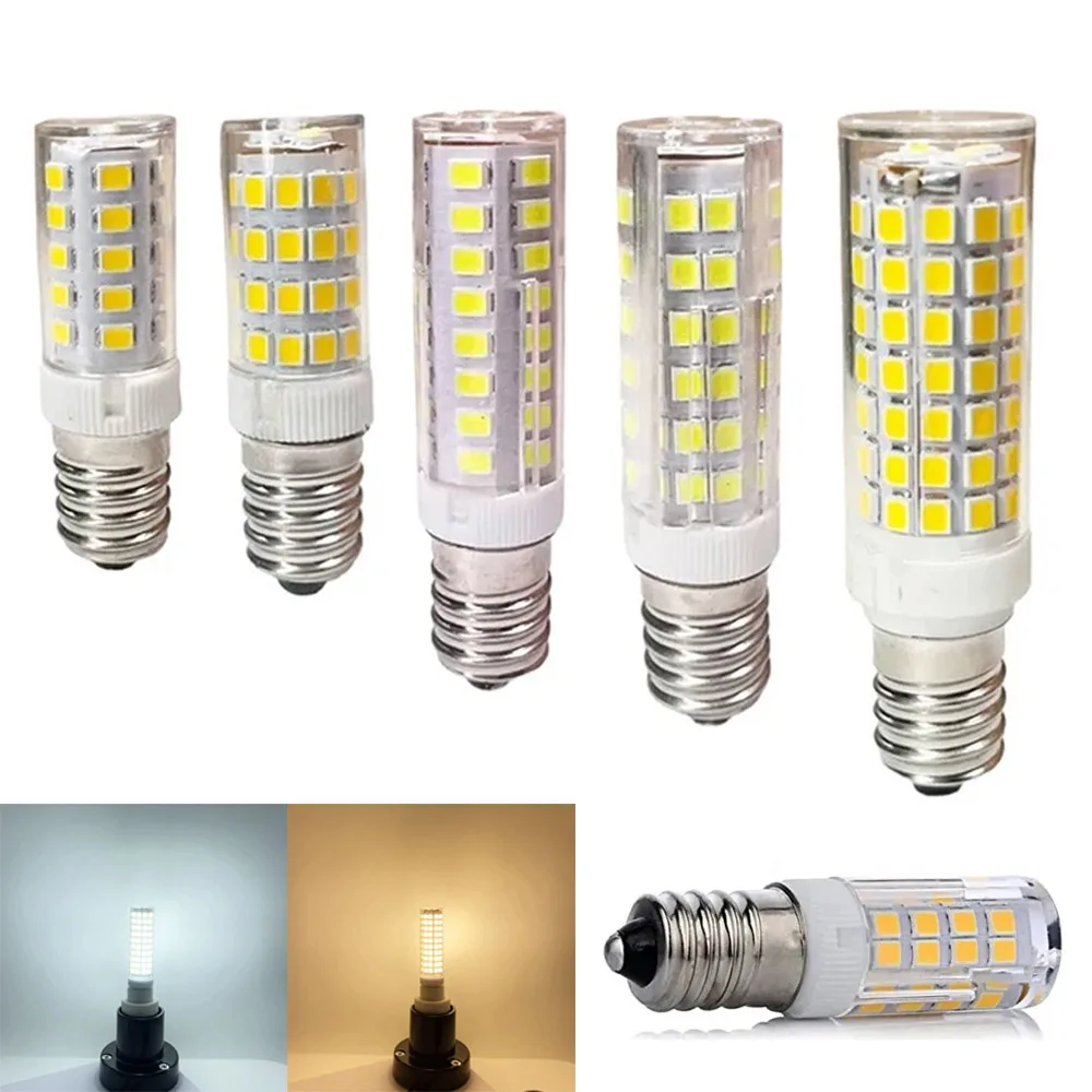 Led Кукурузная лампочка 7W 9W 12W 15W 18W Керамический корпус 220V Лампочка Мини E14 розетка