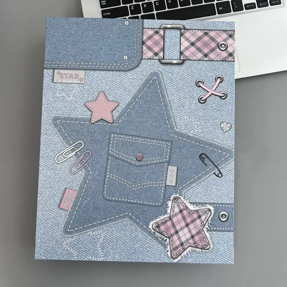 Альбом Shell A5 папка для фотокарт коллекционная книга куртка со звездой ковбойский