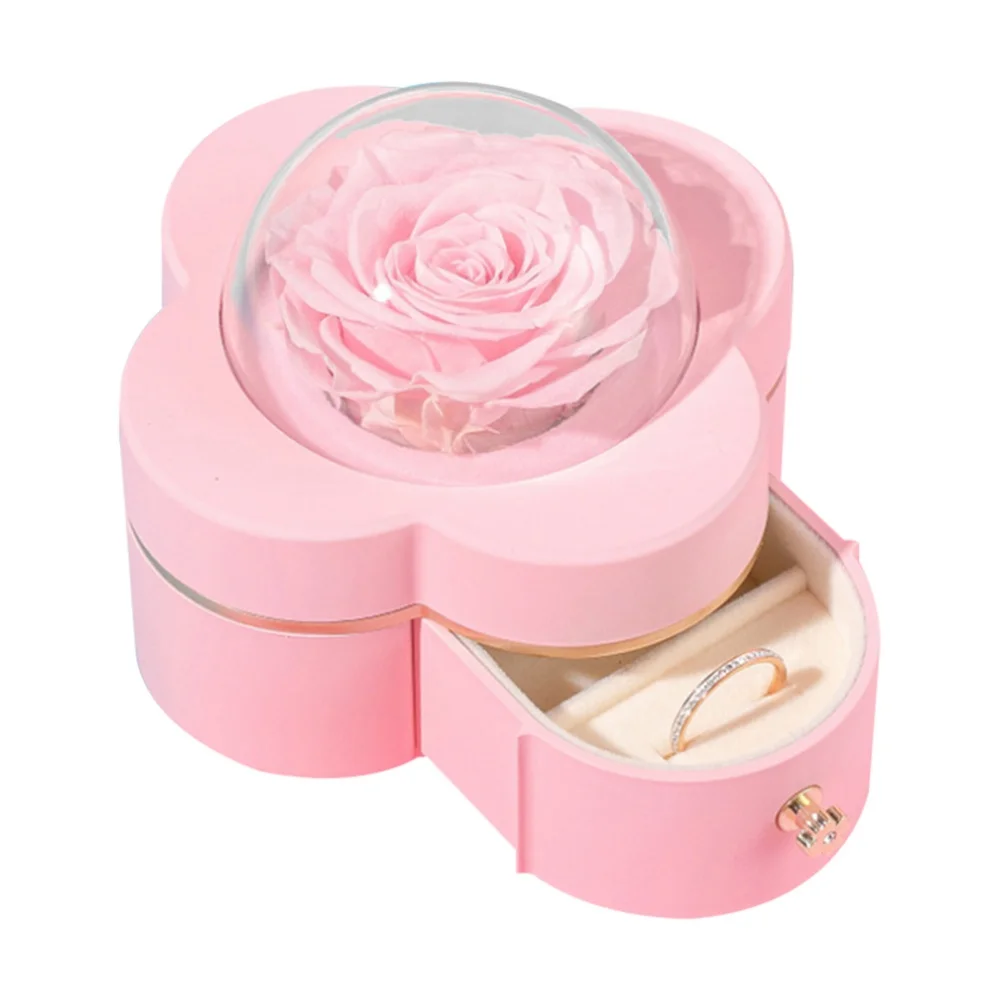 Коробка для хранения ювелирных изделий в виде Розы | Дом и сад