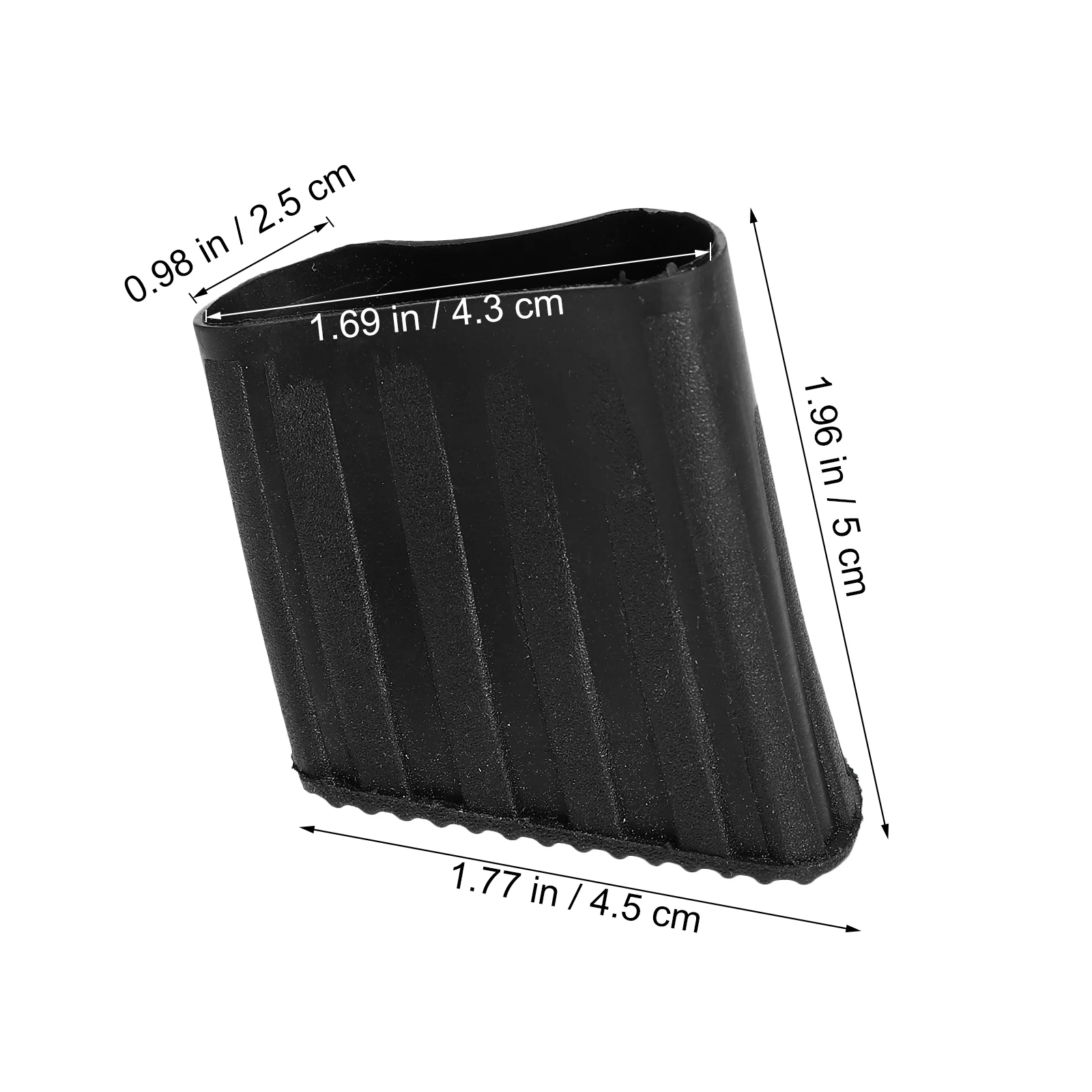 4 шт. нескользящие защитные накладки на ножки лестницы безопасные подушечки