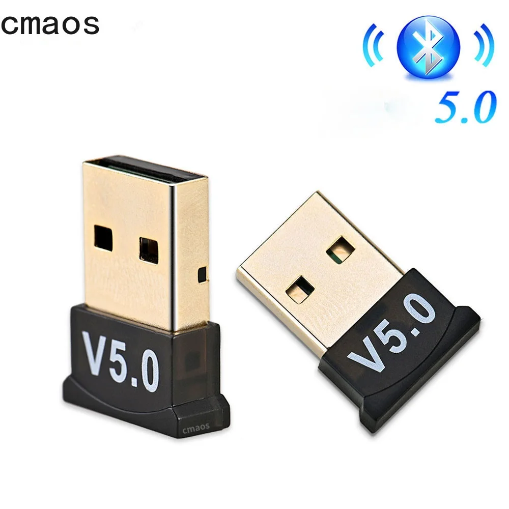 

USB Bluetooth 5.0 Adapter Transmitter Bluetooth Receiver Audio Bluetooth Dongle Wireless USB Adapter for Computer PC Laptop c