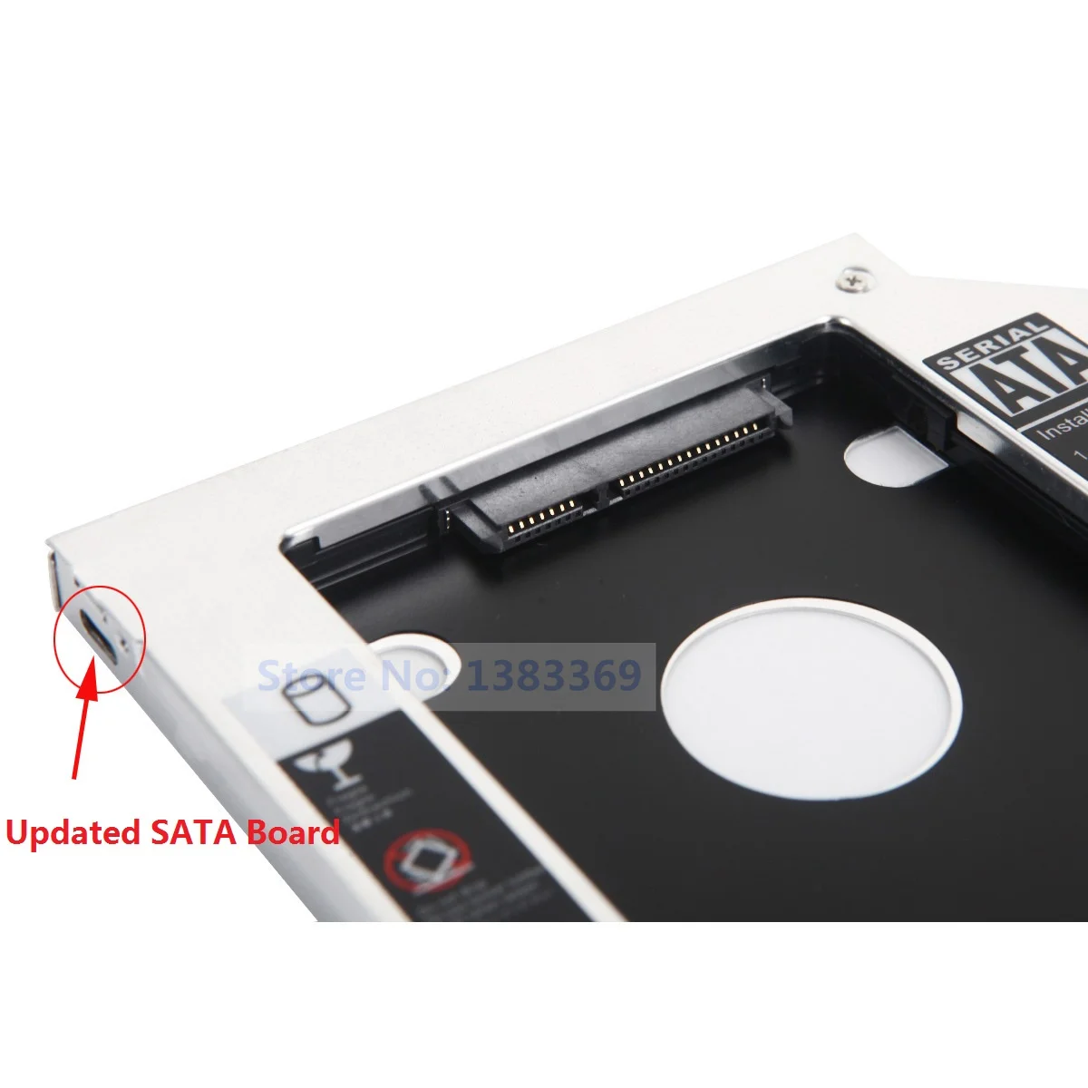 Адаптер для оптического отсека жесткого диска NIGUDEYANG 2nd HDD SSD ASUS PRO P2430UJ DA8A6SH |