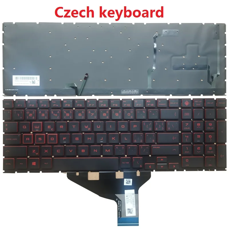 Чешский CZ/Венгрия HU/словенская SL Клавиатура для ноутбука HP 15-DH 15-DC DC0003la DC0004TX DC005TX