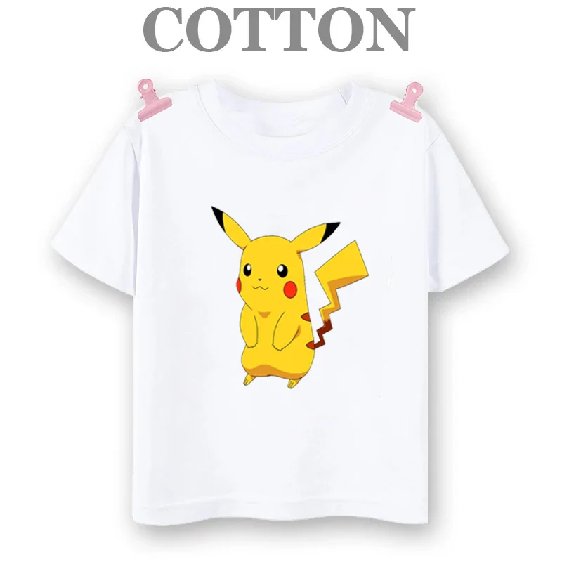 Детская летняя футболка с коротким рукавом рисунком