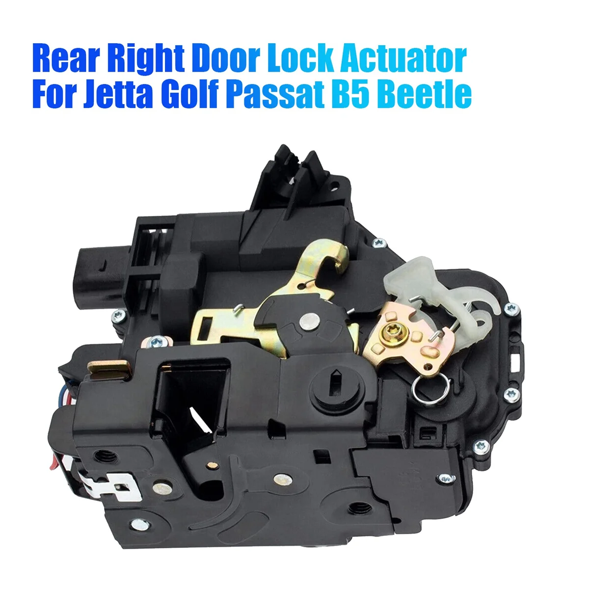 

Задний правый боковой Новый дверной замок для VW Jetta Golf Passat B5 Beetle 3B1839016A