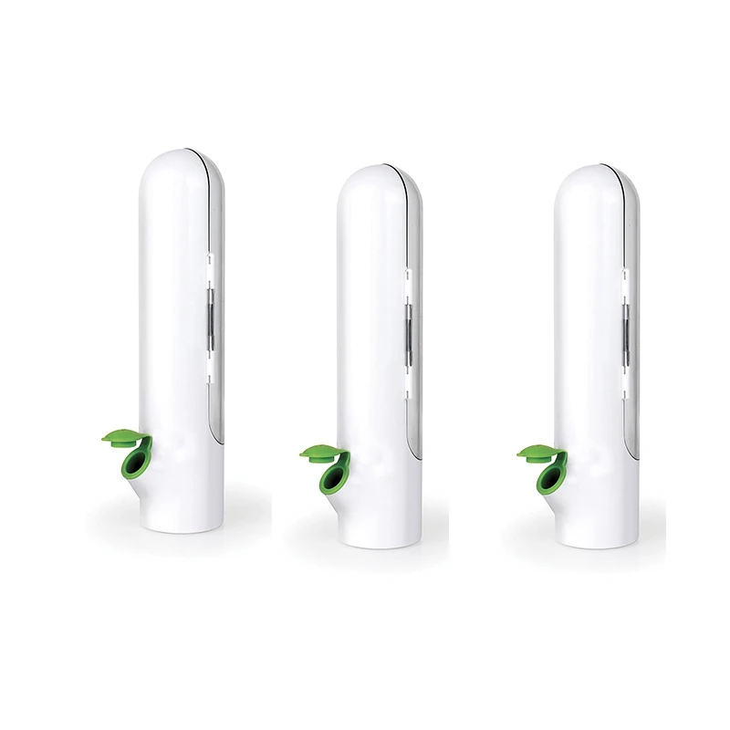 

3Pcs Fresh Herb Keeper, Vanilla Keep-Fresh Cup Preservation Bottle Kitchen Storage Cup, Keeps Greens Fresh