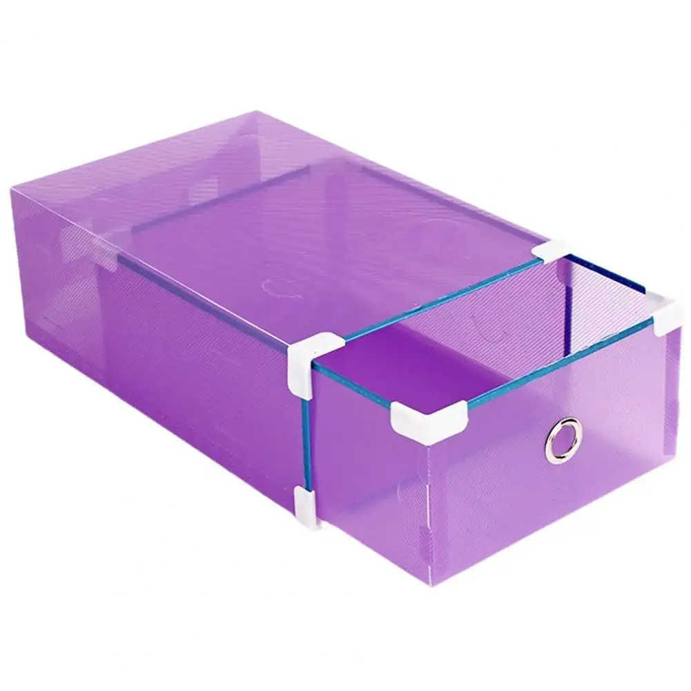 

Shoes Organizer Useful Shoes Storage Bin No Deformation Dust-Proof Shoes Case