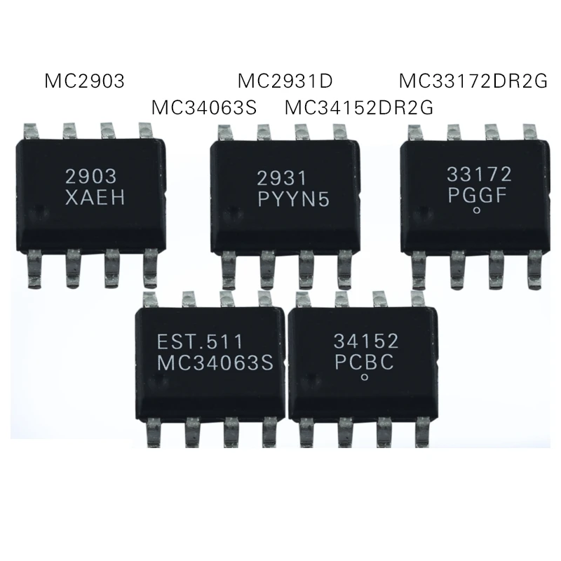 

1PCS MC2903 MC2931D MC34063S MC33172DR2G MC34152DR2G