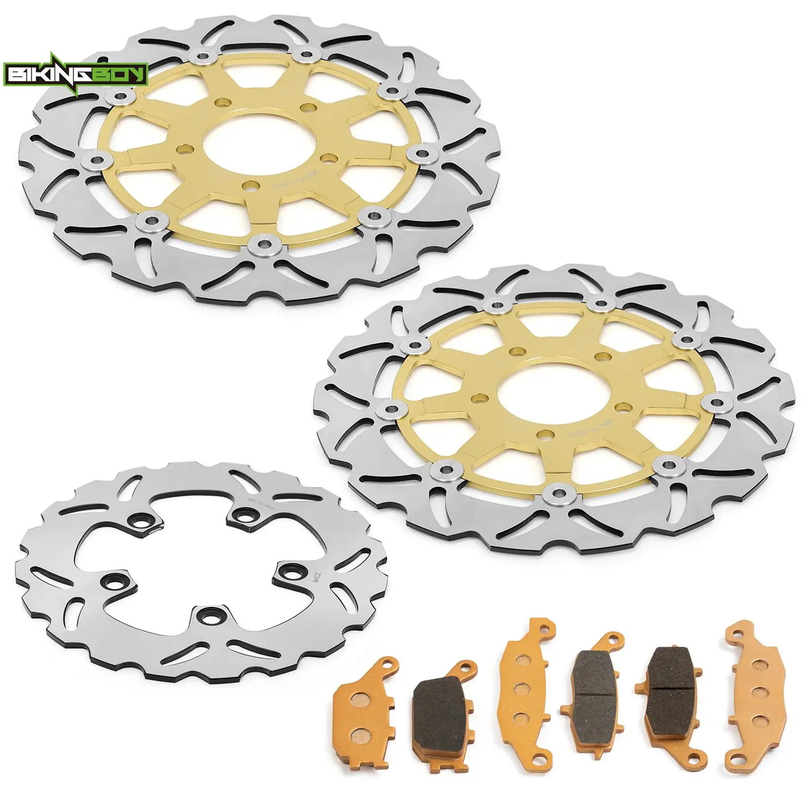 BIKINGBOY для Suzuki SV 650 S 2003-2012 2011 SV650 03 04 05 06 07 08 09 10 K3 K4 K5 K6 Передние и задние тормозные