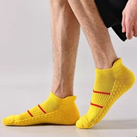 men breathable ankle socks bright color no show socks invisible travel socks running fashion deodorant sport bike 2022 cott r9d8