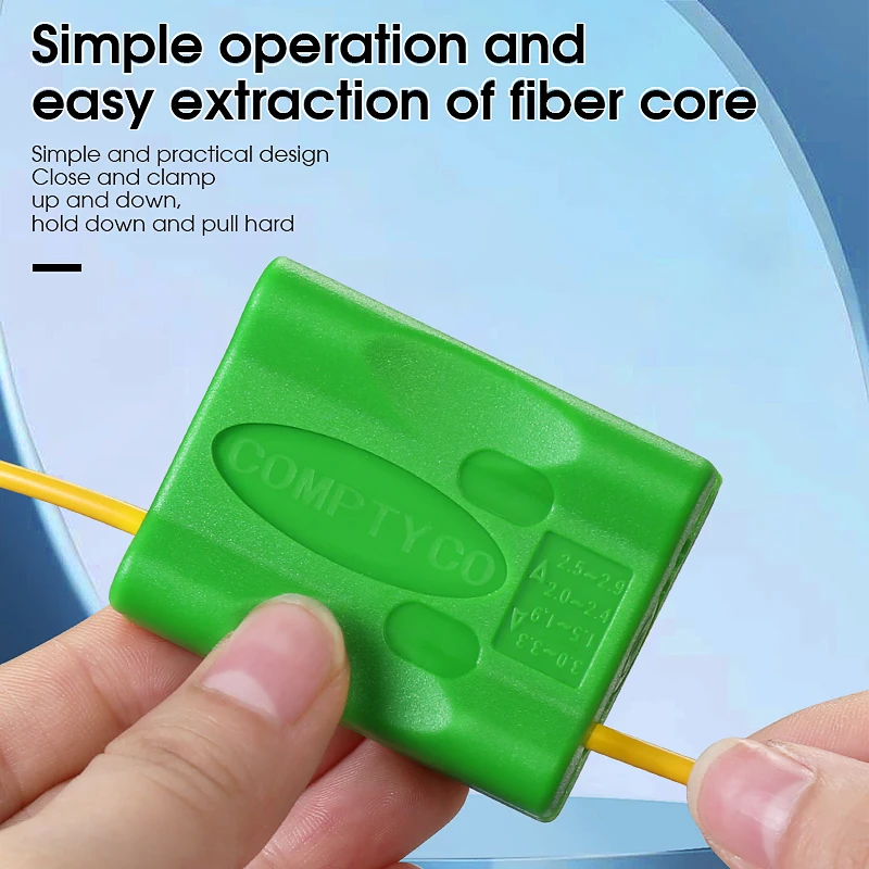 AUA-06 Longitudinal Bundle Stripper Fiber Optical Loose Tube Cable Jacket Slitter 1.5-3.3mm Fiber Stripper Slitter Tools