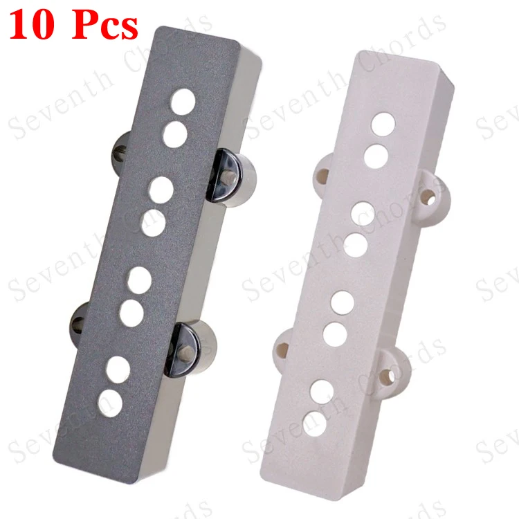 

20 Pcs Plastic 8 Hole OPened Type 4 String JB J Bass Bass Pickup Covers Lid Shell Top