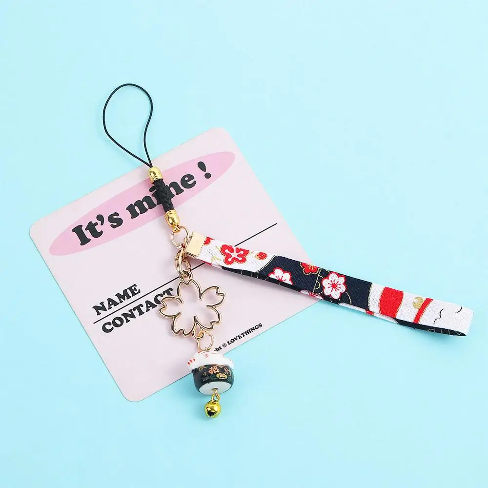 Сумка-подвеска с цветком вишни керамика детский мультяшный дизайн кулон в