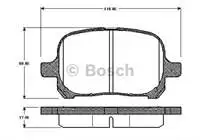

0986 TB2754 для тормозной колодки CAMRY V6 24 В V6 24 В