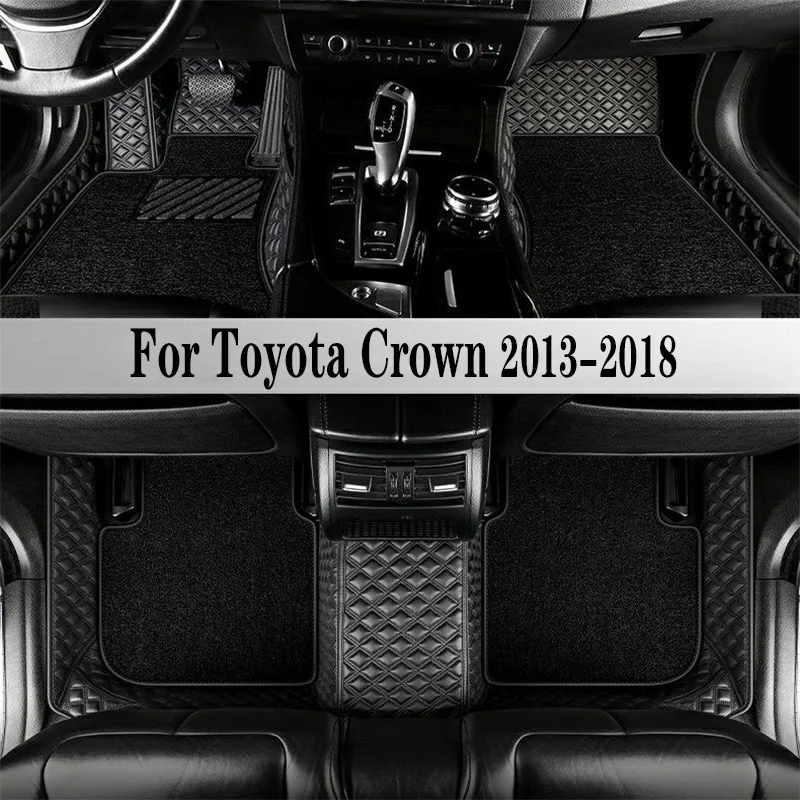 Автомобильный напольный коврик для Toyota Crown 2018 2017 2016 2015 2014 2013 автомобильные