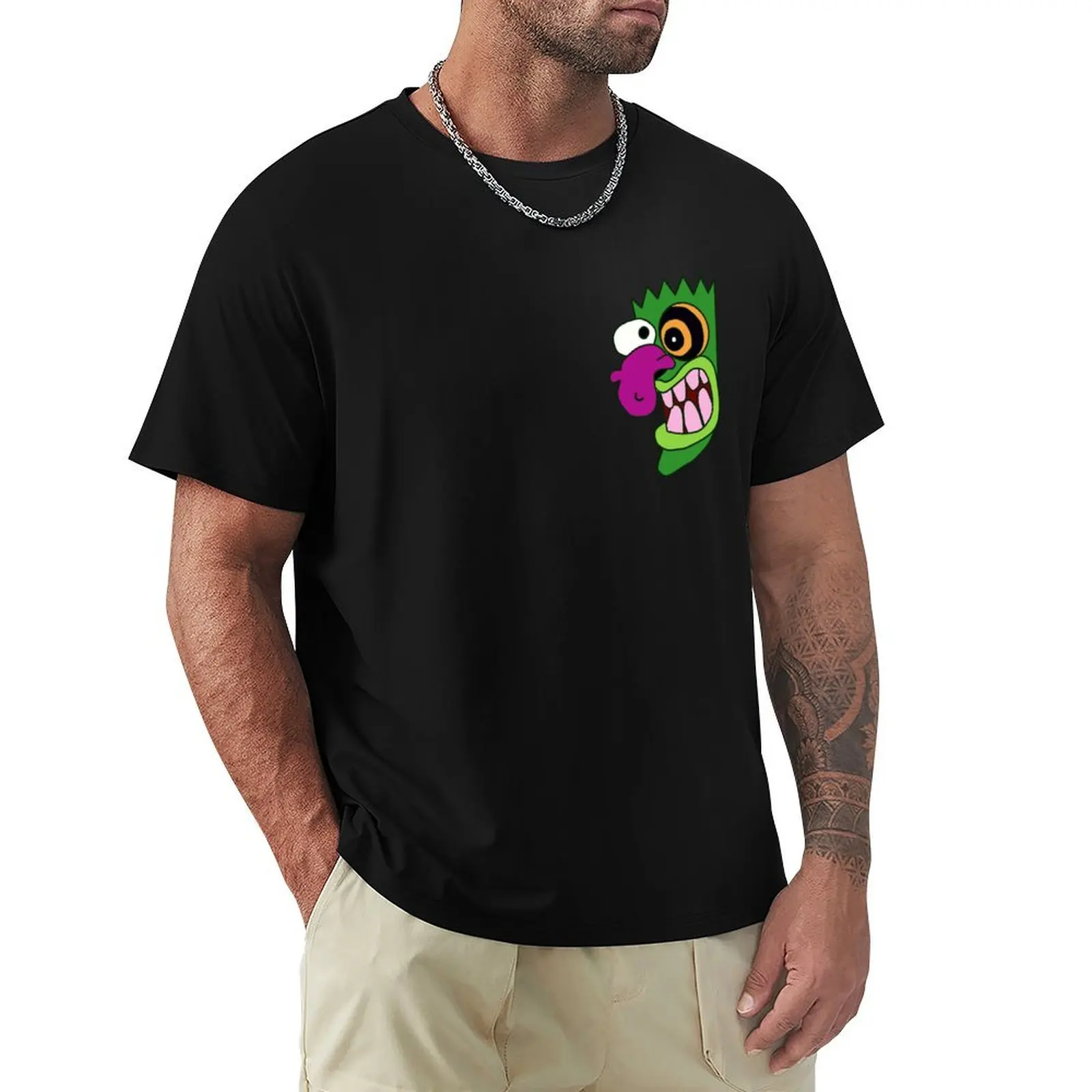 Eustace's mask courage the cowardly dog T-Shirt cheap stuff rapper graphic tees football t shirt plain shirts men