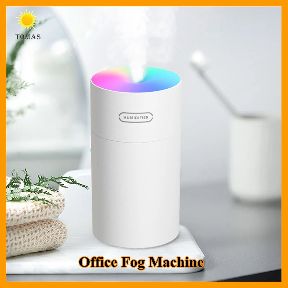 

TOMAS Air Humidifier Freshener Oil Diffuser Usb MINI 270ML Ultrasonic Romantic Light Mist Maker Purifier Aromatherapy For Car