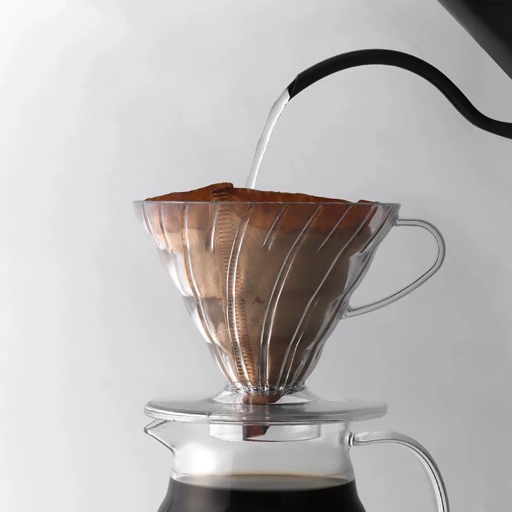 Набор капельниц для кофе Pour Over 600 мл стеклянный сервер V02 воронка капельница