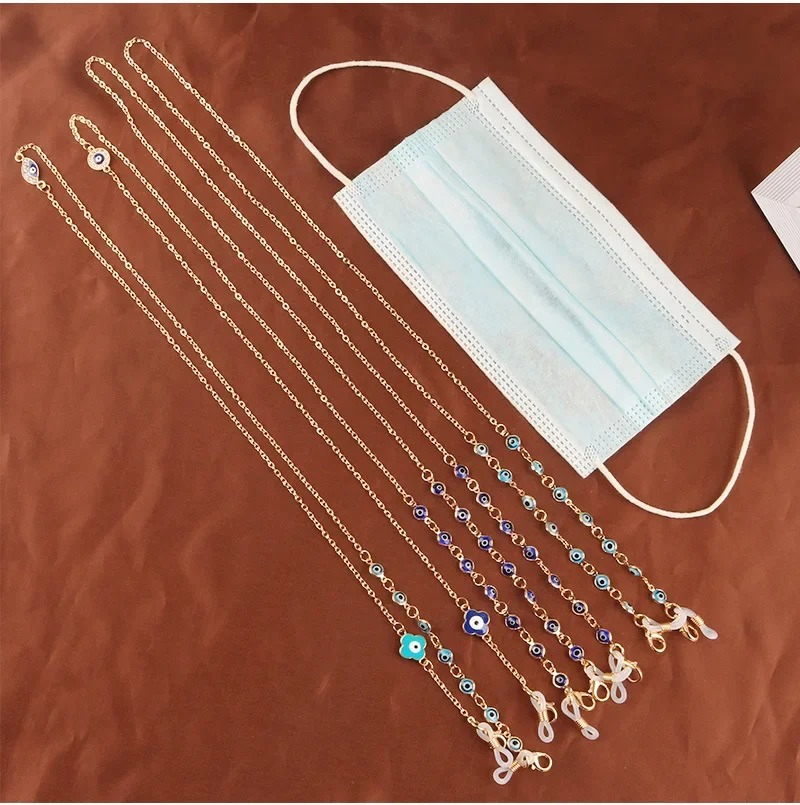 1 шт. модная искусственная цепочка для очков золотые цепочки держатель