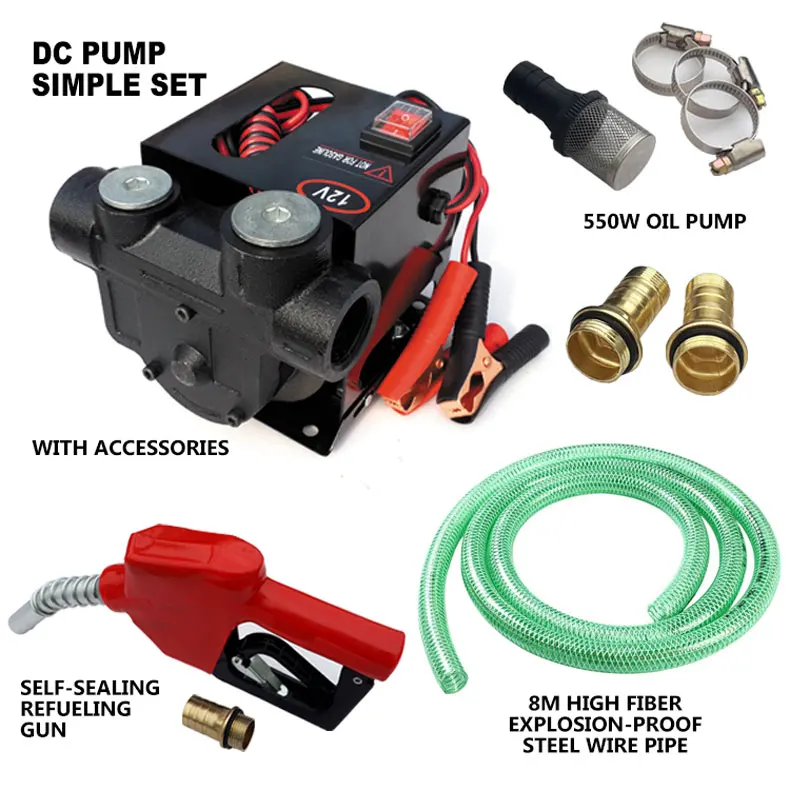 

550w Electric Self-Priming Fuel Transfer Pump 3 set to Shanghai 12v