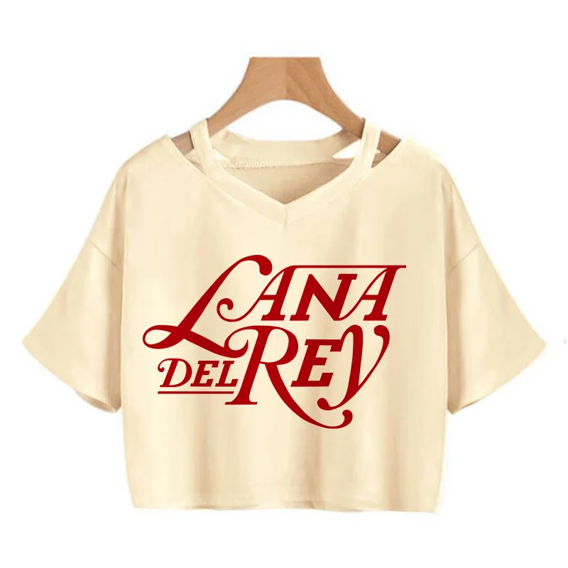 90-е Y2k забавный уличный укороченный топ Lana Del Rey Ldr парусная футболка укороченная