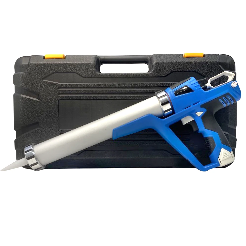 

Electric Cordless Caulking Guns With 1.5AH 2 Li-Batteries 12V DIY Electric CorHandheld Glass Hard Rubber Sealant Guns Tool
