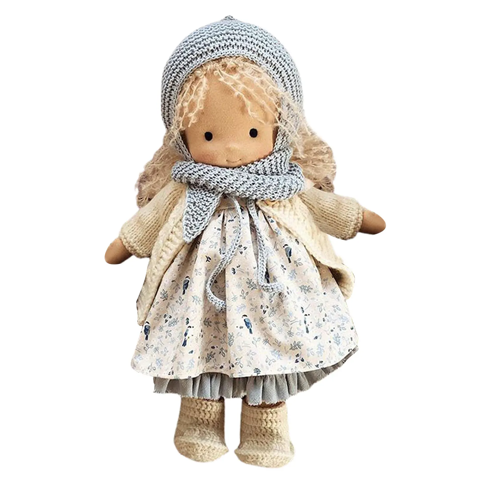 

Waldorfs Doll BJD Doll Cute Cartoon Inspired Plush Toy Girls Plush Doll With Full Clothes Se Beautiful Plush Figure Toy Handmade