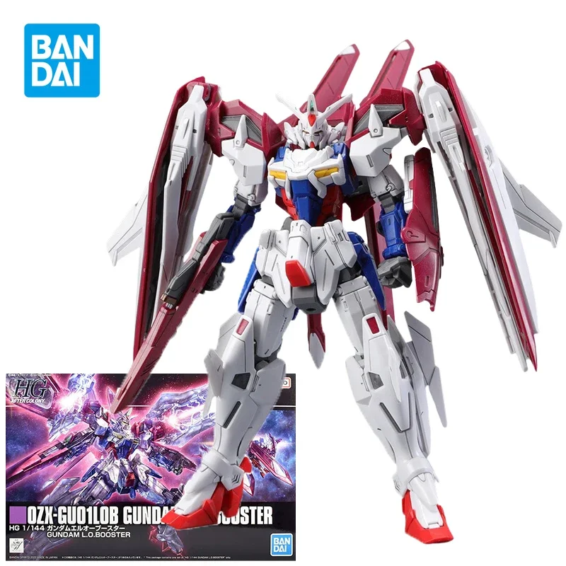 Фото Фигурка Bandai HGUC OZX-GU01ALOB Gundam L.O.Booster, сборная модель мобильного костюма Гандам, игрушки, подарки для детей №1