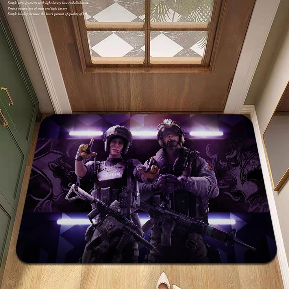 Коврик Rainbow Six Tom C-clancy — Противоскользящий Мягкий Домашний Дверной Современный